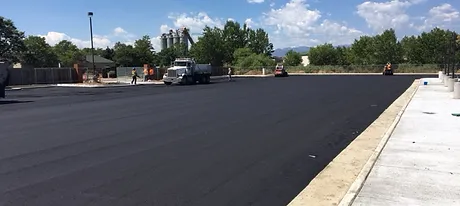 Wide Asphalt Pavement Construction - Apex Pavement Solutions